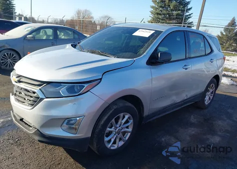 2018 Chevrolet Equinox Ls из США, поврежденный, VIN 3GNAXHEV6JS642937